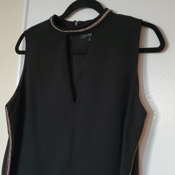Dynamite V Neckline Dress with Rhinestones - Picture 2 of 16